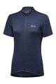 GORE Cycling short sleeve jersey - C3 WMN - blue