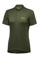 GORE Cycling short sleeve jersey - C3 WMN - green