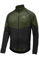 GORE Cycling windproof jacket - PHANTOM - green/black