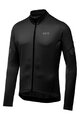 GORE Cycling winter long sleeve jersey - C3 THERMO - black