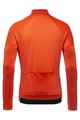 GORE Cycling winter long sleeve jersey - C3 THERMO - orange