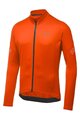 GORE Cycling winter long sleeve jersey - C3 THERMO - orange