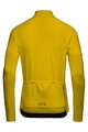 GORE Cycling winter long sleeve jersey - C3 THERMO - yellow