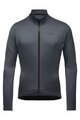 GORE Cycling winter long sleeve jersey - C3 THERMO - grey