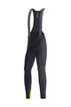 GORE Cycling long bib trousers - C3 THERMO - black/yellow