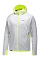 GORE Cycling windproof jacket - R5 GTX INFINIUM™ - white/yellow