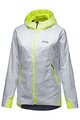 GORE Cycling windproof jacket - R5 GTX INFINIUM™ WMN - white/yellow