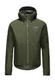 GORE Cycling rain jacket - ENDURE - green