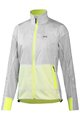 GORE Cycling rain jacket - DRIVE WMN - white/yellow