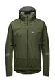 GORE Cycling rain jacket - LUPRA - green