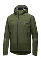 GORE Cycling rain jacket - LUPRA - green