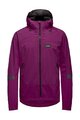 GORE Cycling rain jacket - LUPRA - purple
