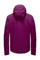 GORE Cycling rain jacket - LUPRA - purple