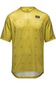 GORE Cycling short sleeve jersey - TRAILKPR DAILY - yellow