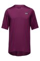 GORE Cycling short sleeve jersey - TRAILKPR - purple