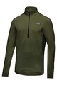 GORE Cycling windproof jacket - TRAILPR HYBRID - green