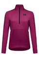 GORE Cycling windproof jacket - TRAILPR HYBRID - purple