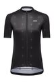 GORE Cycling short sleeve jersey - DAILY WMN - black/white