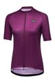 GORE Cycling short sleeve jersey - DAILY WMN - purple/black