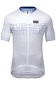 GORE Cycling short sleeve jersey - GRID FADE 2.0 - white/blue