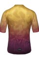 GORE Cycling short sleeve jersey - RAIN CAMO - yellow/purple