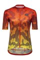 GORE Cycling short sleeve jersey - RAIN CAMO WMN - orange/yellow