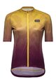 GORE Cycling short sleeve jersey - RAIN CAMO WMN - yellow/purple