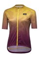 GORE Cycling short sleeve jersey - RAIN CAMO WMN - yellow/purple