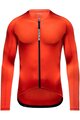 GORE Cycling winter long sleeve jersey - SPINSHIFT - red