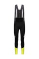 GORE Cycling long bib trousers - SPINSHIFT THERMO - black/yellow