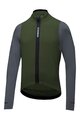 GORE Cycling winter long sleeve jersey - SPINSHIFT THERMO - green/grey