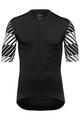 GORE Cycling short sleeve jersey - SWIFTRIDE OPTICAL - black/white