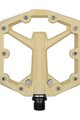 CRANKBROTHERS pedals - STAMP 1 SMALL - beige