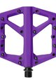 CRANKBROTHERS pedals - STAMP 1 LARGE - purple