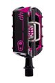 CRANKBROTHERS pedals - MALLET DH - black/pink