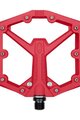 CRANKBROTHERS pedals - STAMP 1 LARGE - red