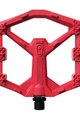 CRANKBROTHERS pedals - STAMP 0 LARGE - red