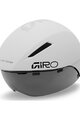 GIRO Cycling helmet - AEROHEAD MIPS - white/silver