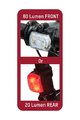 BLACKBURN light - 2FER USB + 2FER USB - black