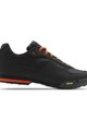 GIRO Cycling shoes - RUMBLE VR - black/orange