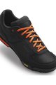 GIRO Cycling shoes - RUMBLE VR - black/orange