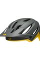 BELL Cycling helmet - 4FORTY MIPS - grey/yellow
