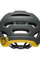 BELL Cycling helmet - 4FORTY MIPS - grey/yellow