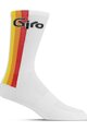 GIRO Cyclingclassic socks - COMP RACER HIGH RISE - white/multicolour