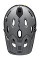 BELL Cycling helmet - SUPER DH - grey/black