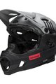 BELL Cycling helmet - SUPER DH - grey/black