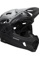 BELL Cycling helmet - SUPER DH - grey/black
