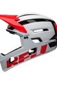 BELL Cycling helmet - SUPER AIR R - white/red