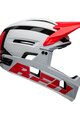 BELL Cycling helmet - SUPER AIR R - white/red