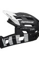BELL Cycling helmet - SUPER AIR R SPHERICAL - black/white